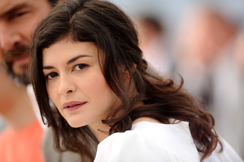 woman with dark hair at event