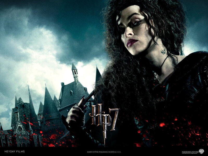 Woman with Dark Hair — Black, Dramatic, Menacing