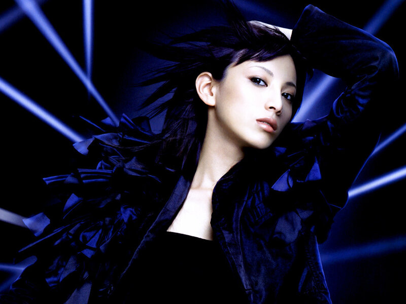 Woman with Dark Hair — Black, Dramatic, Night