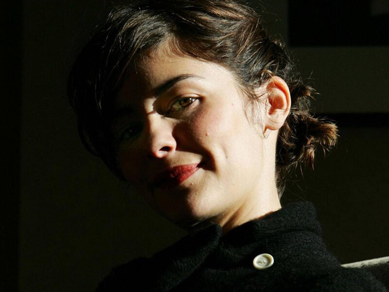 Woman with Dark Hair — Black, Dramatic, Photograph, Coat