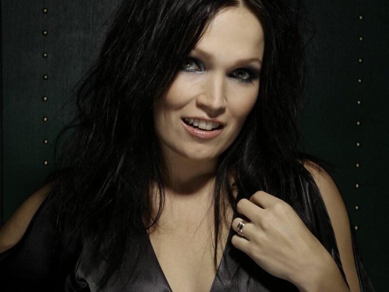 Woman with Dark Hair — Black, Dramatic, Photograph, Dark Background, Ring