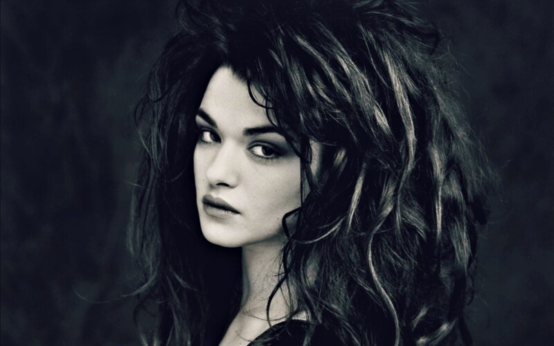 Woman with Dark Hair — Black, Dramatic, Photograph, Face, Dark Background