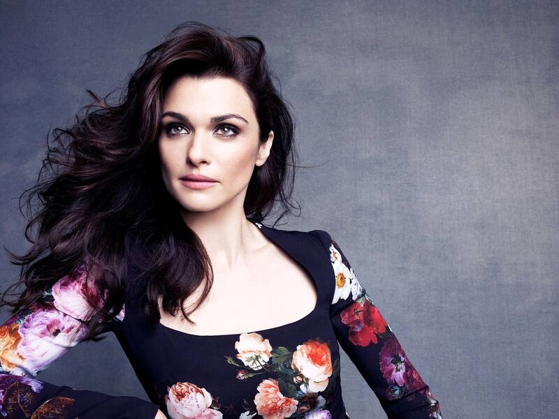 Woman with Dark Hair — Black, Dramatic, Photograph, Flower Pattern