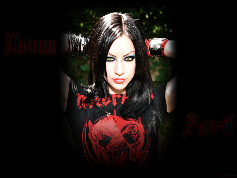 Woman with Dark Hair — Black, Dramatic, Photograph, Skull T-shirt