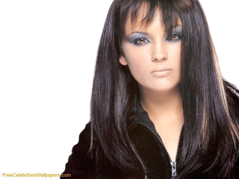 Woman with Dark Hair — Black, Neutral, Photograph, Black Jacket