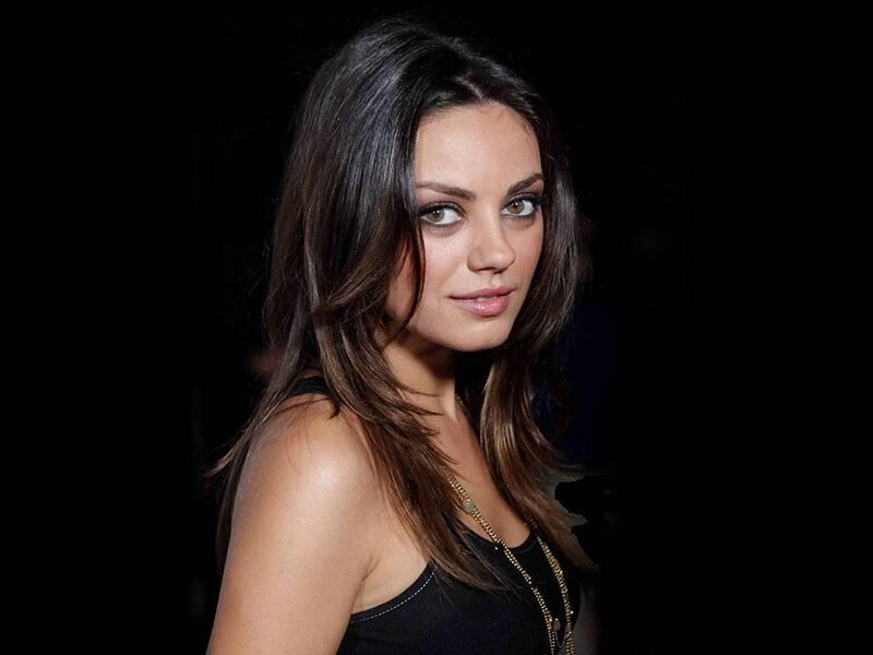 Woman with Dark Hair — Black, Neutral, Photograph, Black Top, Gold Necklace