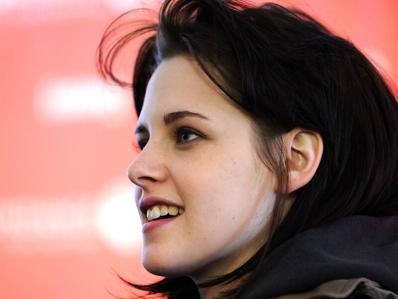 Woman with Dark Hair — Black, Neutral, Photograph, Ear, Smile