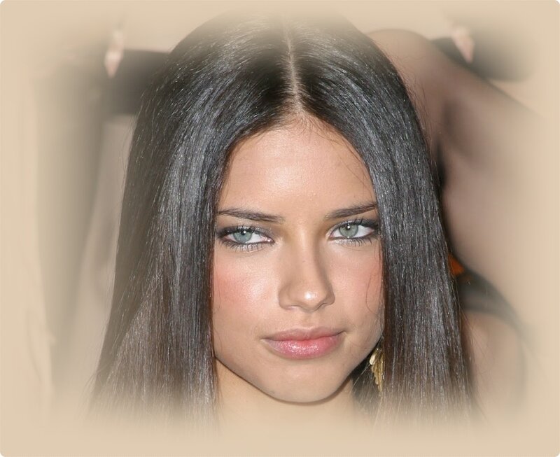Woman with Dark Hair — Black, Neutral, Photograph, Eyes, Earring