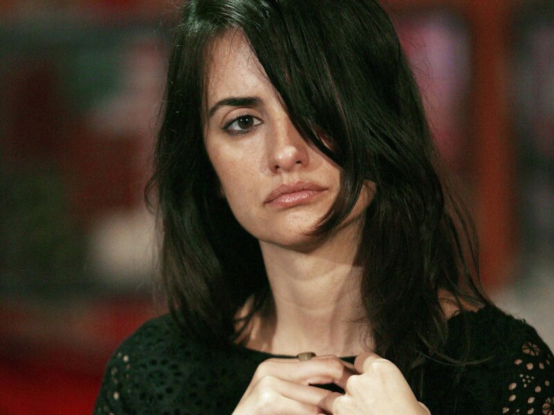 Woman with Dark Hair — Black, Serious, Photograph, Black Top, Necklace, Brown