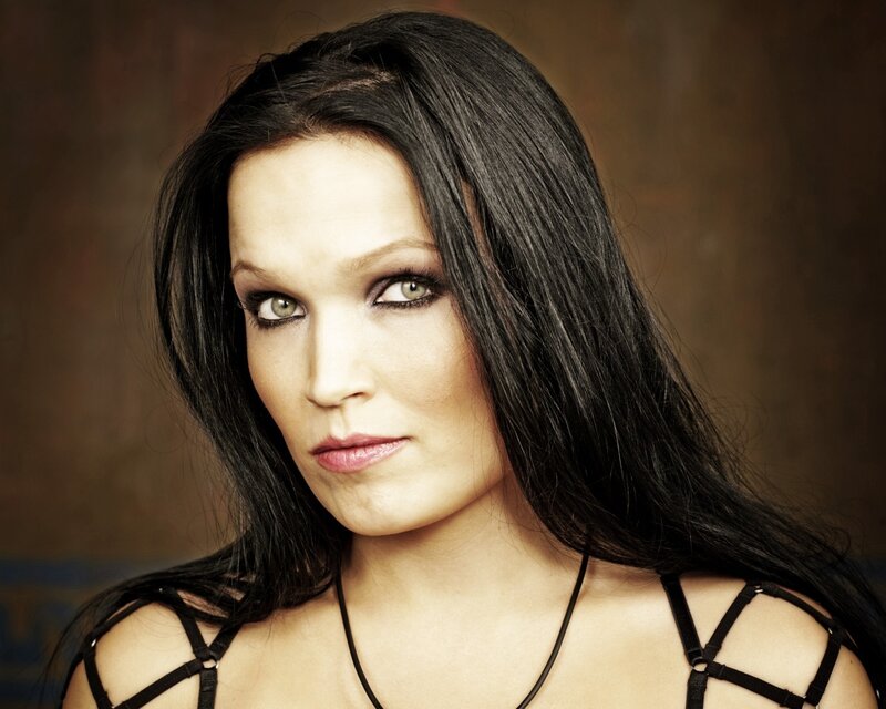Woman with Dark Hair — Black, Serious, Photograph, Black Top