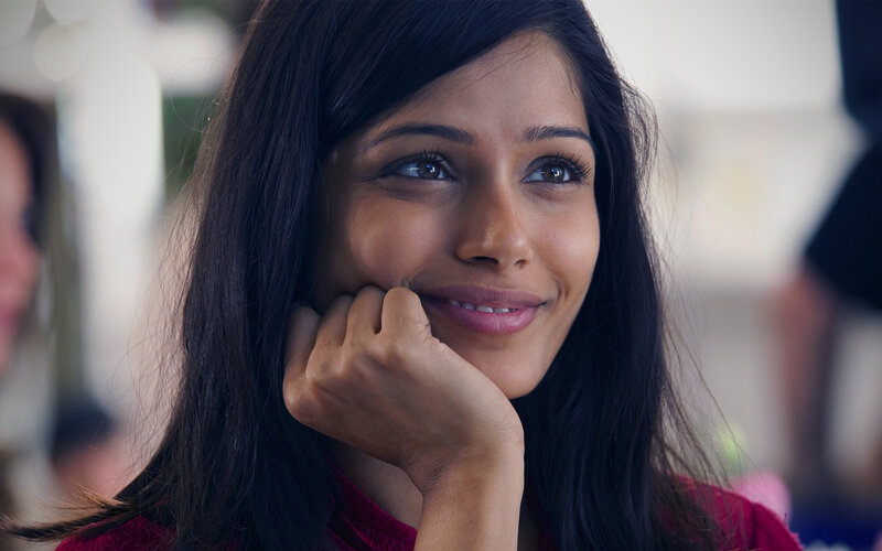 Woman with Dark Hair — Black, Thoughtful, Photograph