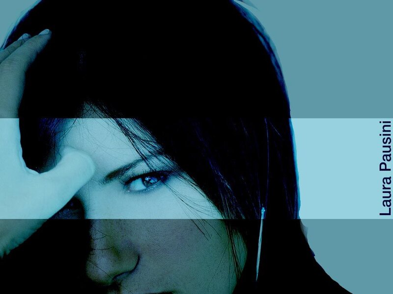 Woman with Dark Hair — Blue, Dramatic, Photograph, Hand