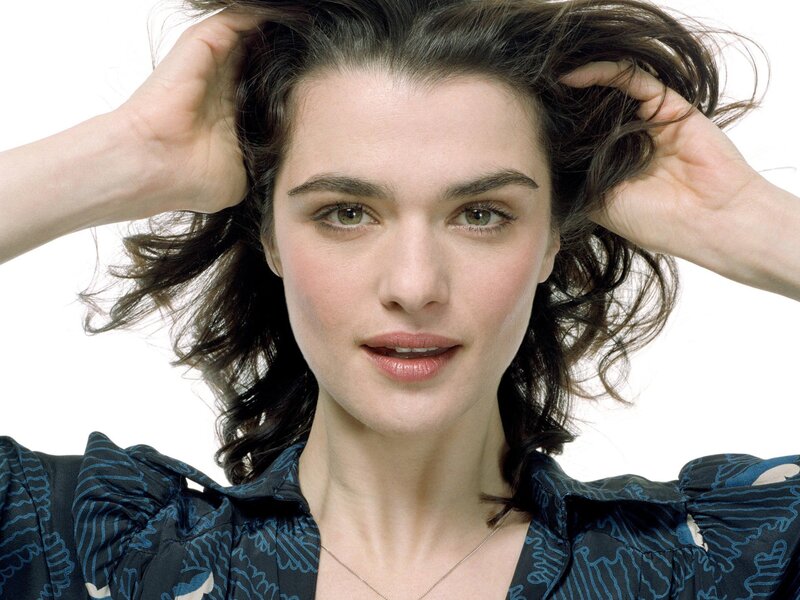 Woman with Dark Hair — Blue, Neutral, Photograph, Hands, Necklace