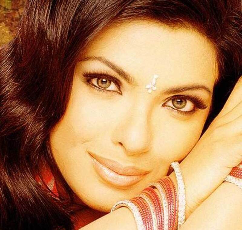 Woman with Dark Hair — Brown, Calm, Photograph, Bangles