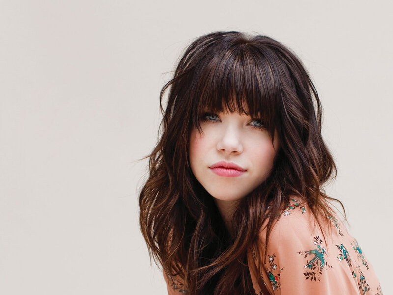 Woman with Dark Hair — Brown, Neutral, Photograph, Bangs