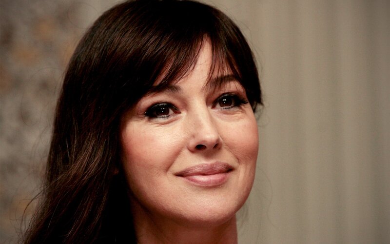Woman with Dark Hair — Brown, Neutral, Photograph, Eyes, Smile, Beige