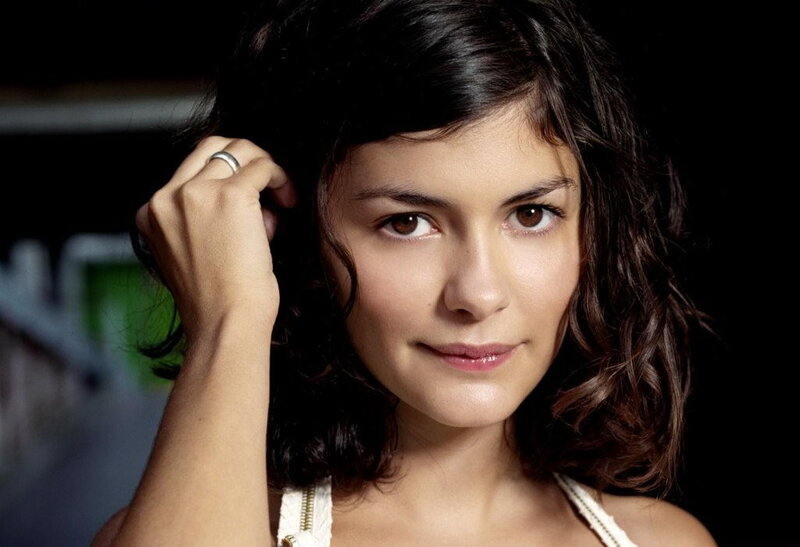 Woman with Dark Hair — Brown, Neutral, Photograph, Ring, Shoulder