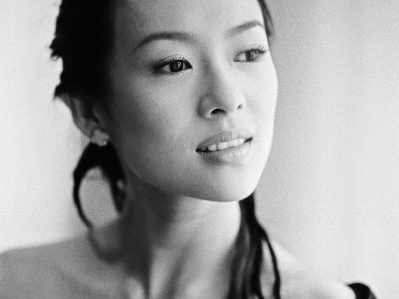 Woman with Dark Hair — Contemplative, Photograph