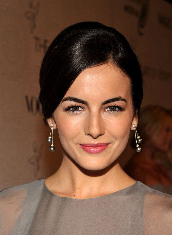 Woman with Dark Hair — Gray, Formal