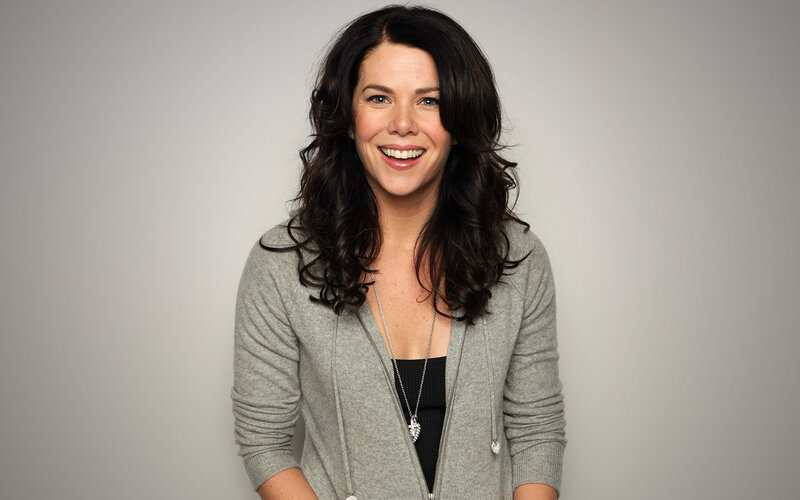 Woman with Dark Hair — Gray, Friendly