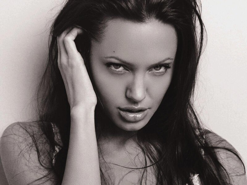 Woman with Dark Hair — Hand, Wall