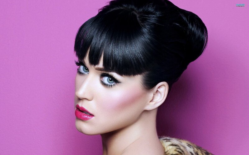 Woman with Dark Hair — Pink, Dramatic
