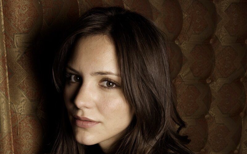 woman with dark hair portrait