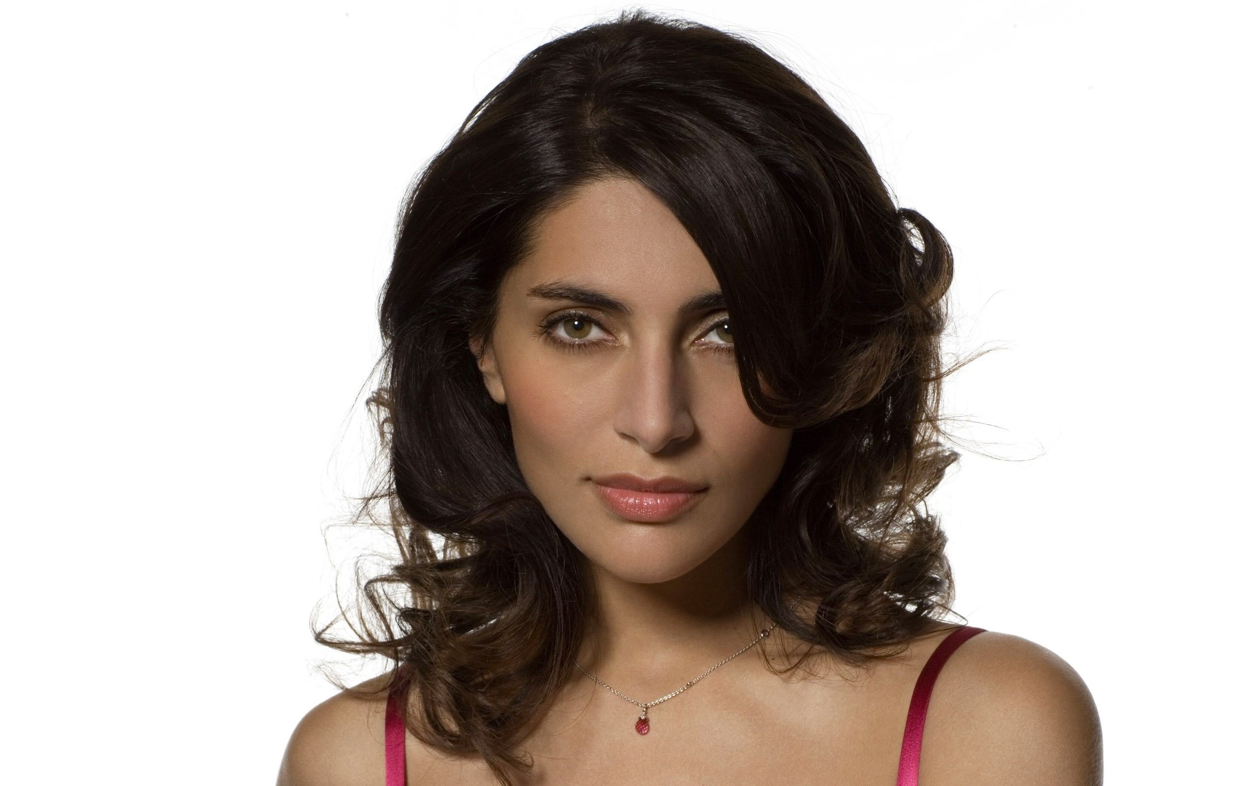 woman with dark hair portrait
