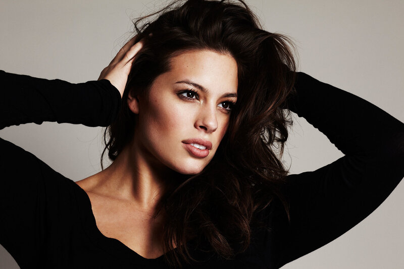 woman with dark hair posing