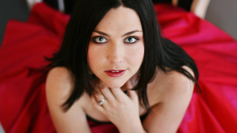Woman with Dark Hair — Red, Dramatic, Photograph, Red Fabric