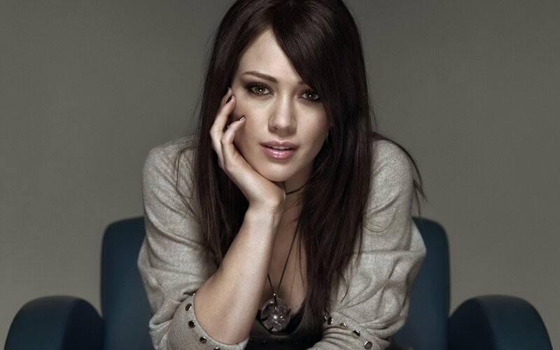 woman with dark hair resting