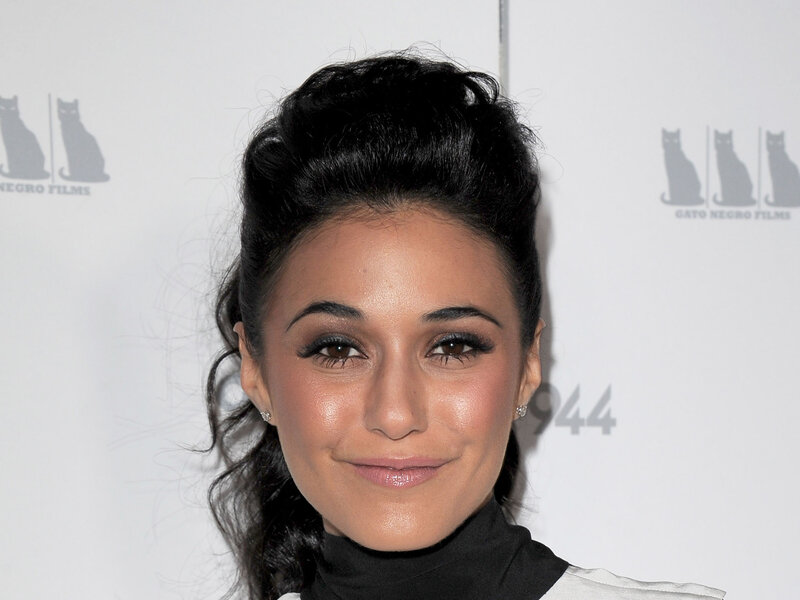 Woman with Dark Hair — White, Neutral, Photograph, Black Turtleneck