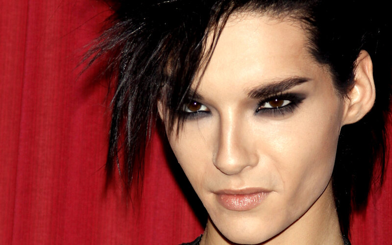 woman with dark makeup