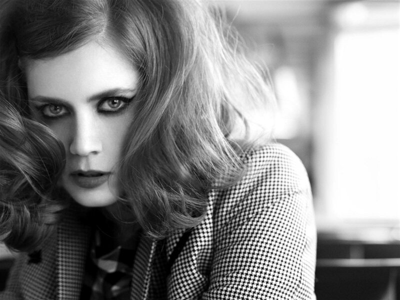 Woman with Dark Makeup — Black, Dramatic, Photograph, Coat