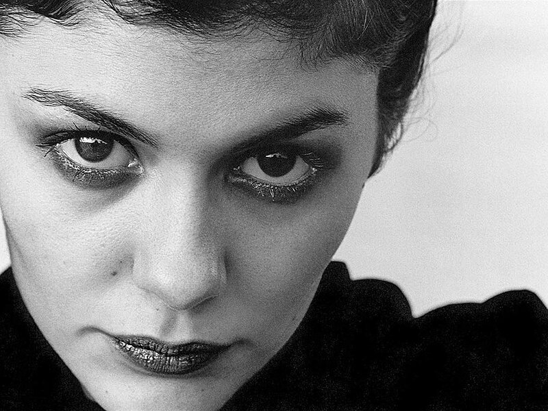 Woman with Dark Makeup — Black, Dramatic, Photograph, Eyes, Lipstick