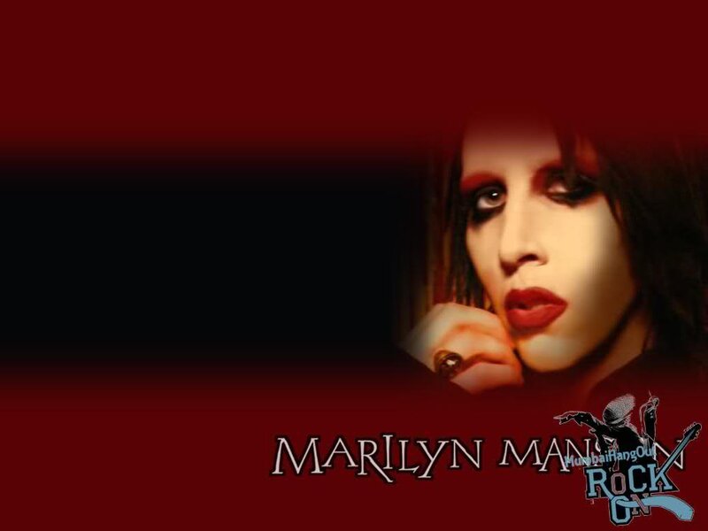 Woman with Dark Makeup — Red