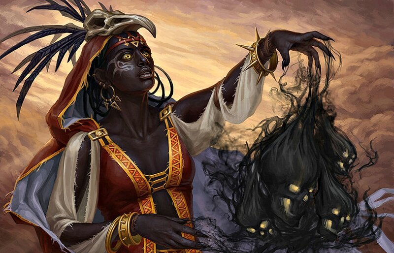 Woman with Dark Skin — Brown