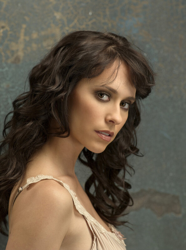 woman with dark wavy hair