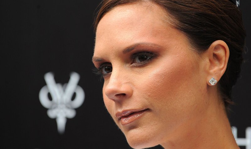 woman with diamond earring
