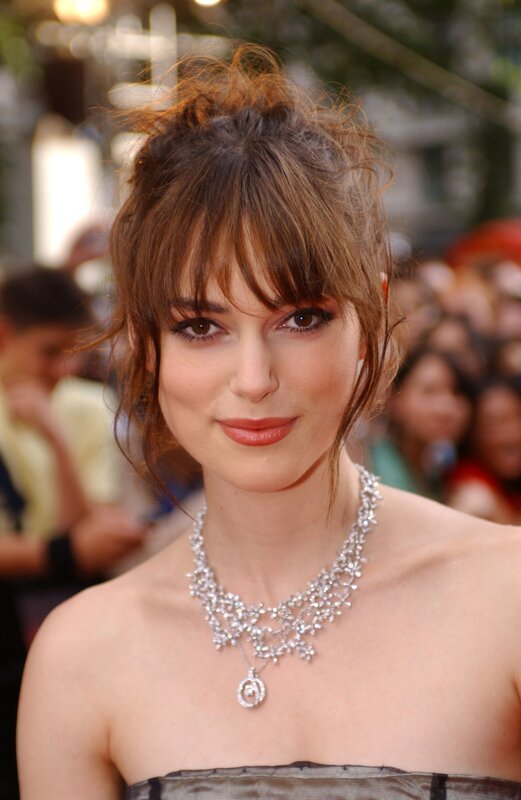 woman with diamond necklace