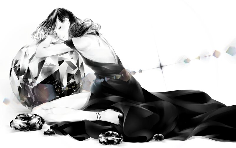 Woman with Diamond