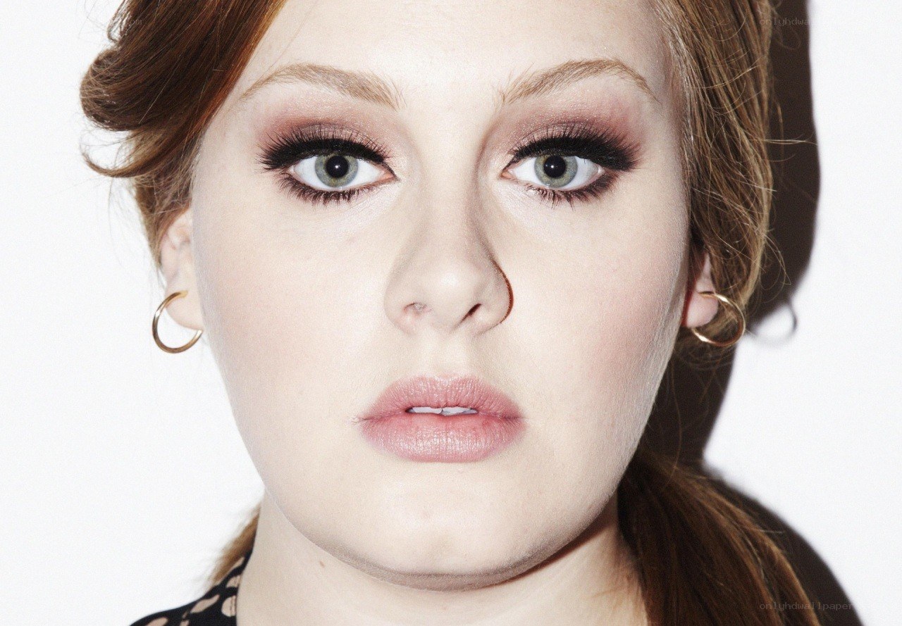 woman with dramatic eye makeup