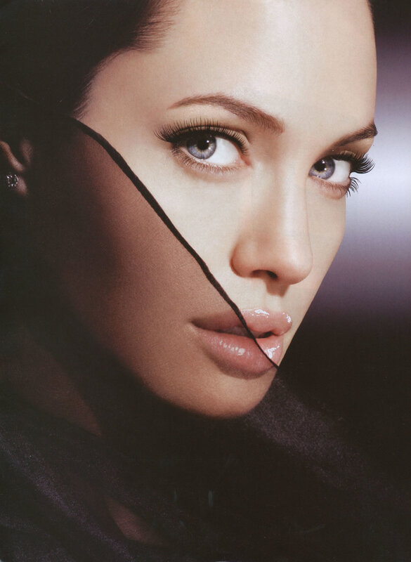 woman with dramatic eye makeup