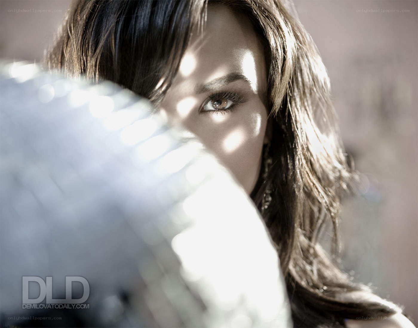 woman with dramatic lighting