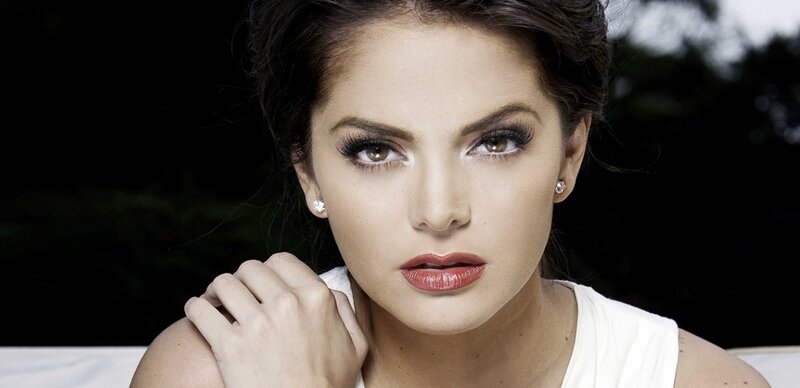 woman with dramatic makeup