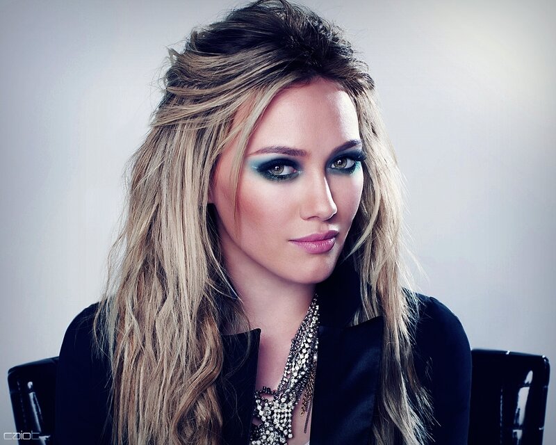woman with dramatic makeup