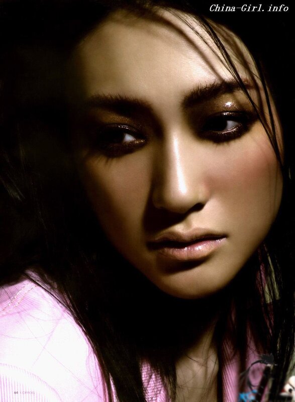woman with dramatic makeup