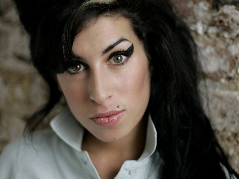 woman with dramatic makeup