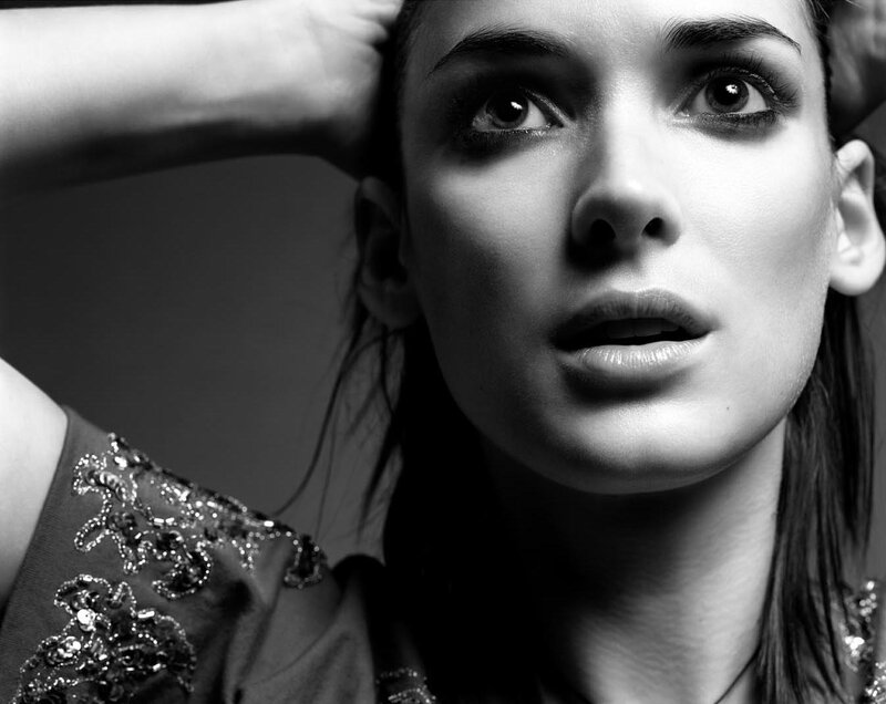 woman with dramatic makeup
