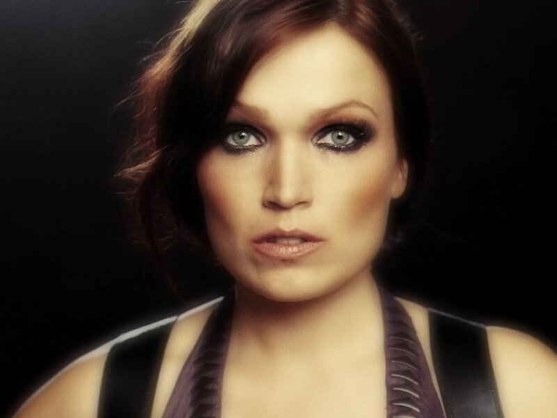woman with dramatic makeup
